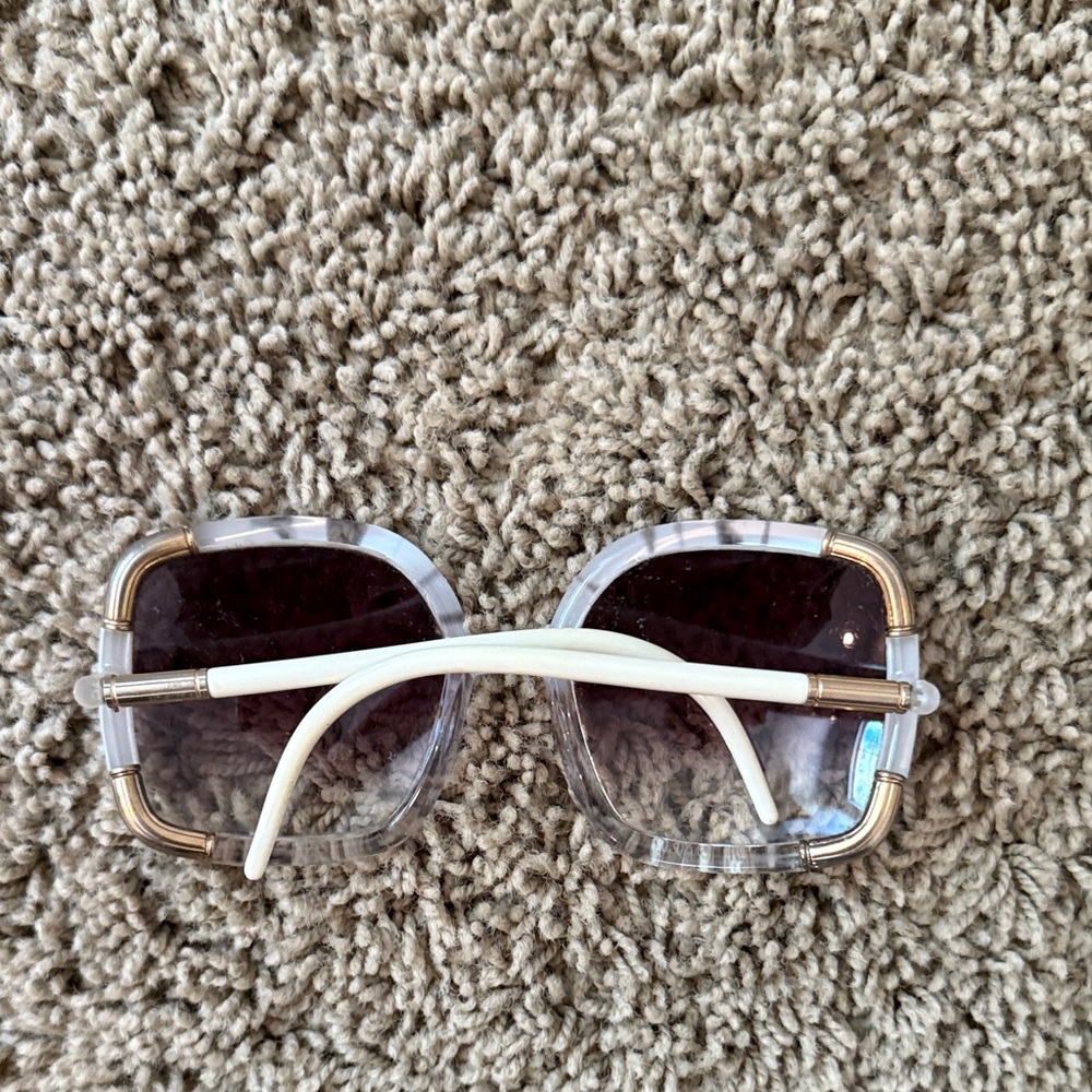 Ted Baker White and Gold Women's Sunglasses - Picture 8 of 8
